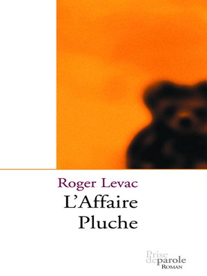 cover image of Affaire pluche